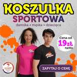 Koszulki sportowe z nadrukiem PROMOCJA!