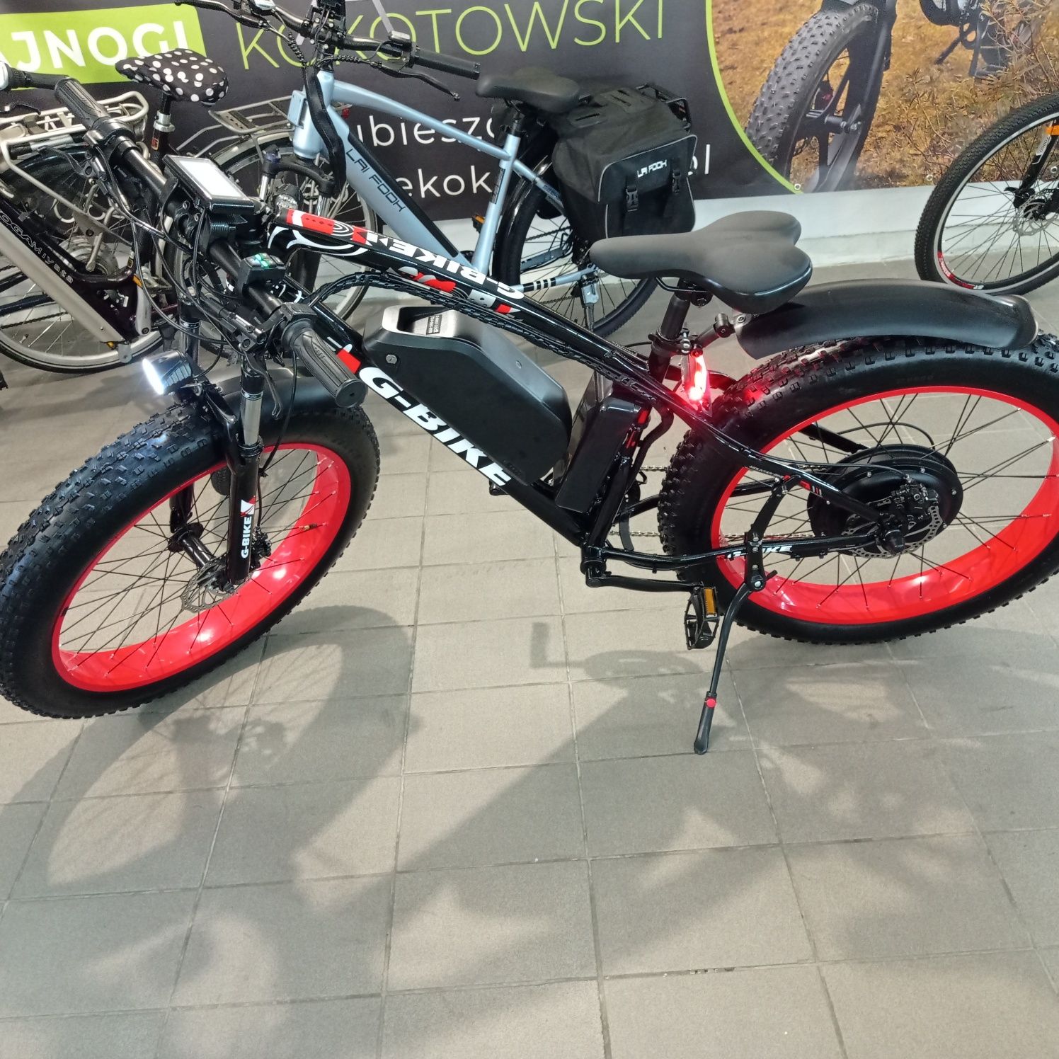 Rower elektryczny FAT bike