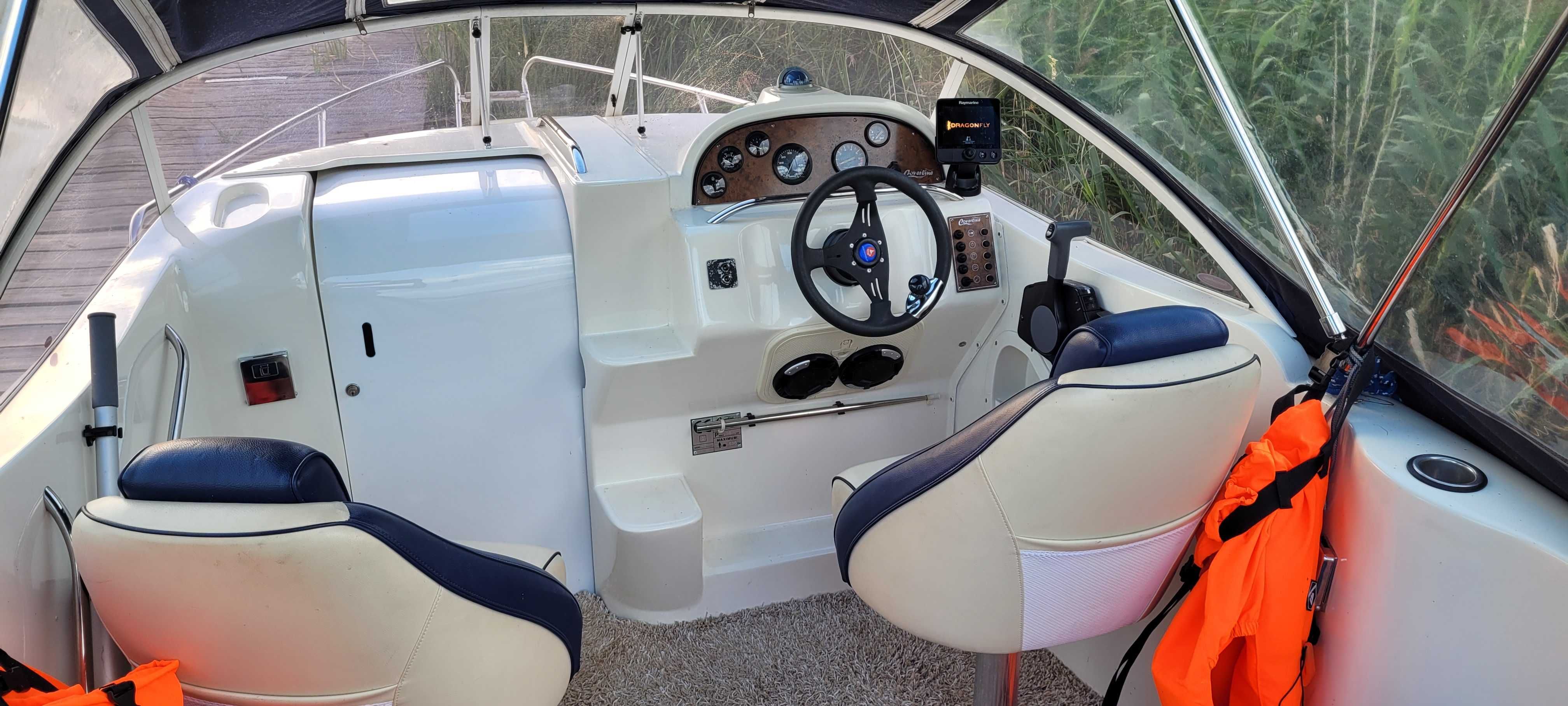 Łódź motorowa kabinowa COVERLINE 580 Cabin