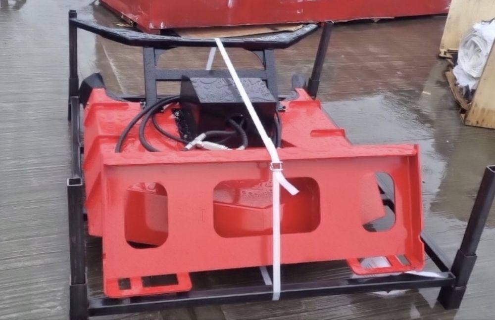 Mulczer tarczowy hydrauliczny do ładowarki mocowanie jak bobcat