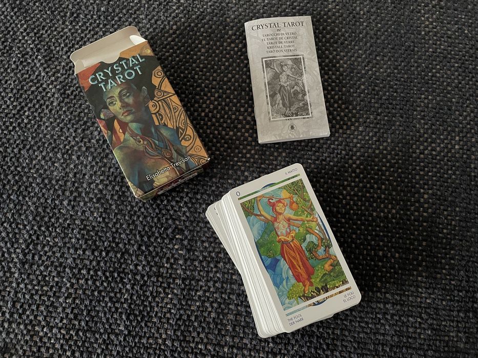 Карти Crystal Tarot, Elisabetta Trevisan. Оригинал