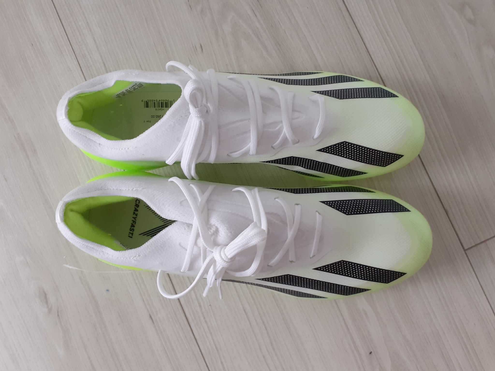 Profesjonalne buty piłkarskie korki Adidas X Crazyfast.1 FG  r. 42 2/3