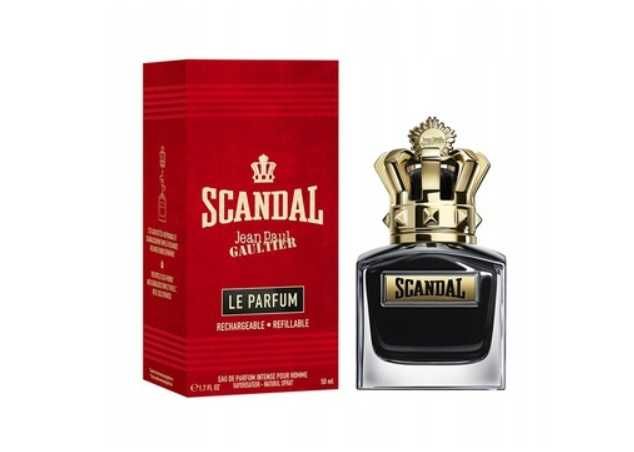 NOWE Jean Paul Gaultier SCANDAL 50 ml EDP dla mężczyzn ORYGINAŁ FOLIA
