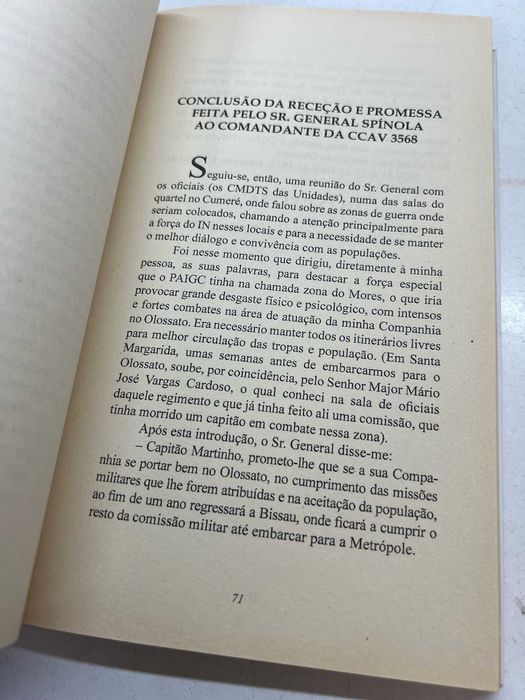 Livro - O Fim da Guerra na Guiné (ctt editorial grátis)