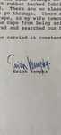 Documento assinado pelo oficial nazi Erich Kempka