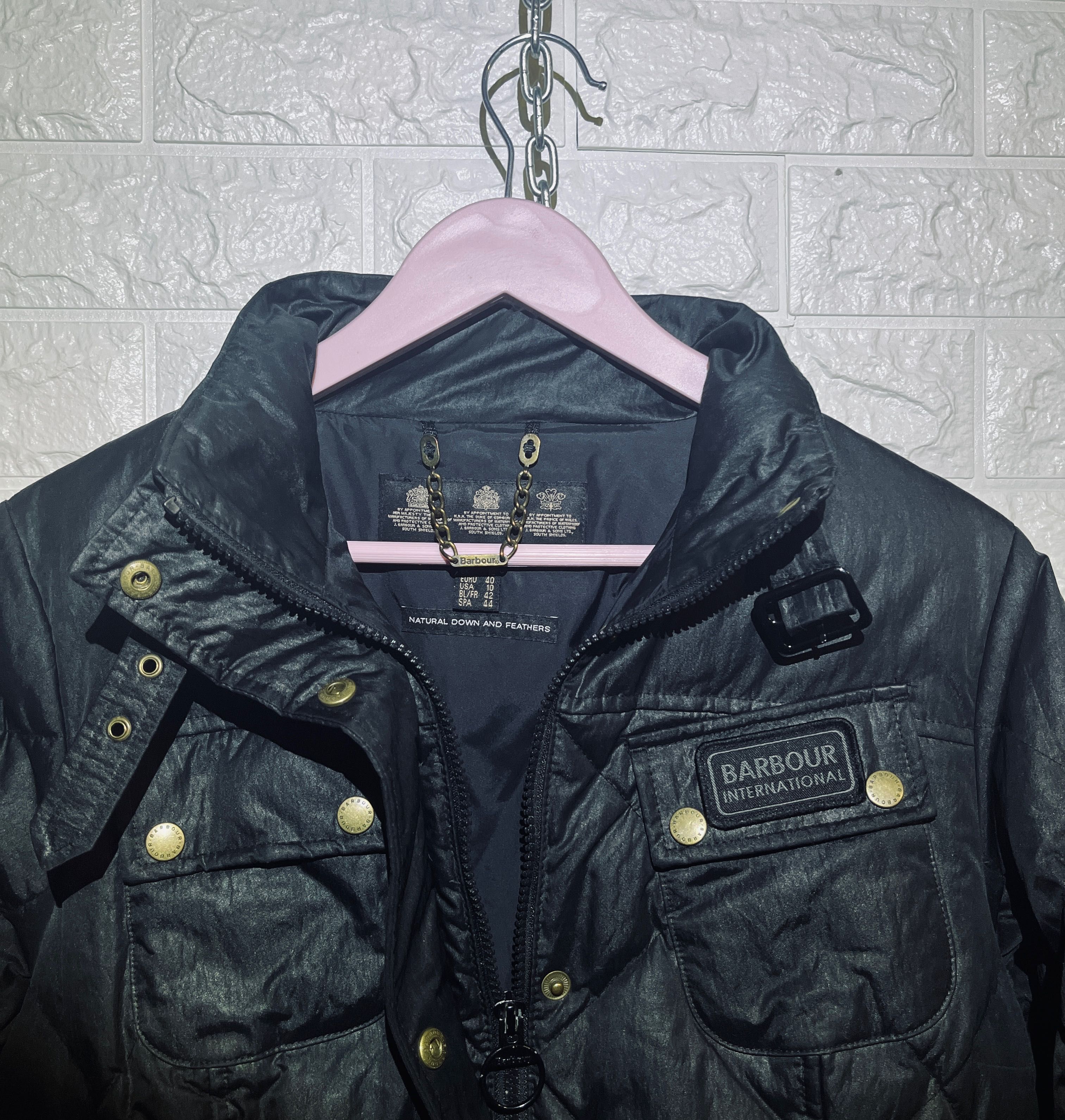 Barbour international stone island