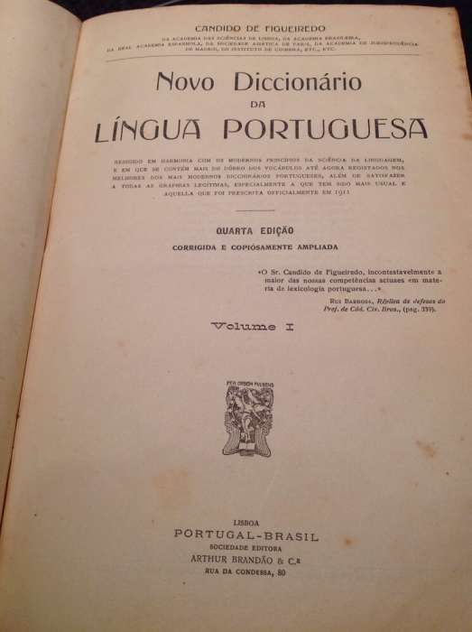 Lote 3 Dicionários muito antigos,1849/1925,de 180 anos
