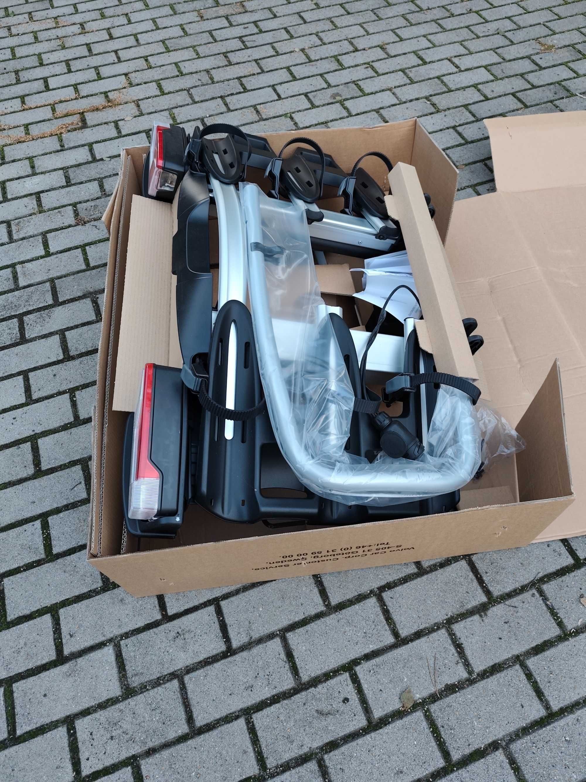 Bagażnik rowerowy na hak TJULE Velocompact 3-4 rowery