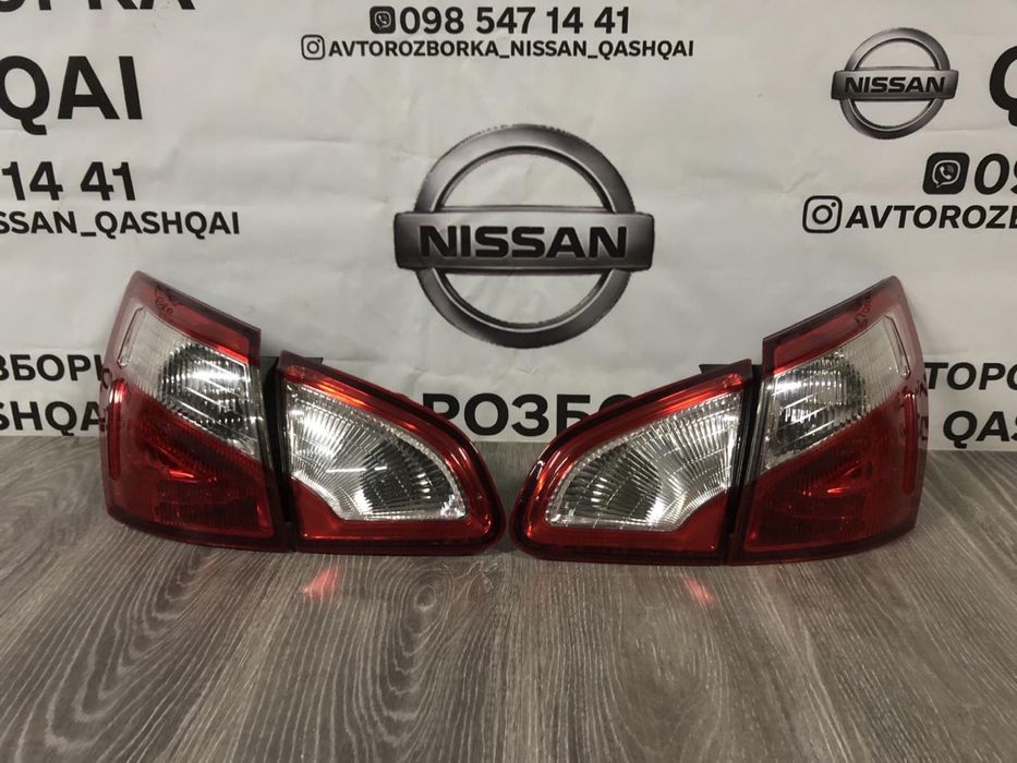 Задні фонарі Nissan Qashqai j10