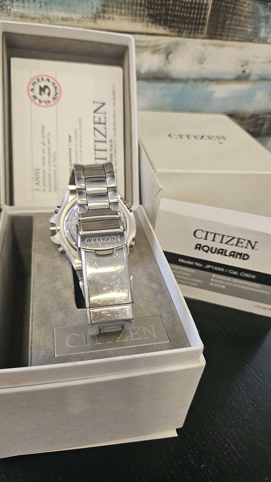 Citizen JP1060 Aqualand Promaster – Completo e em Estado Impecável