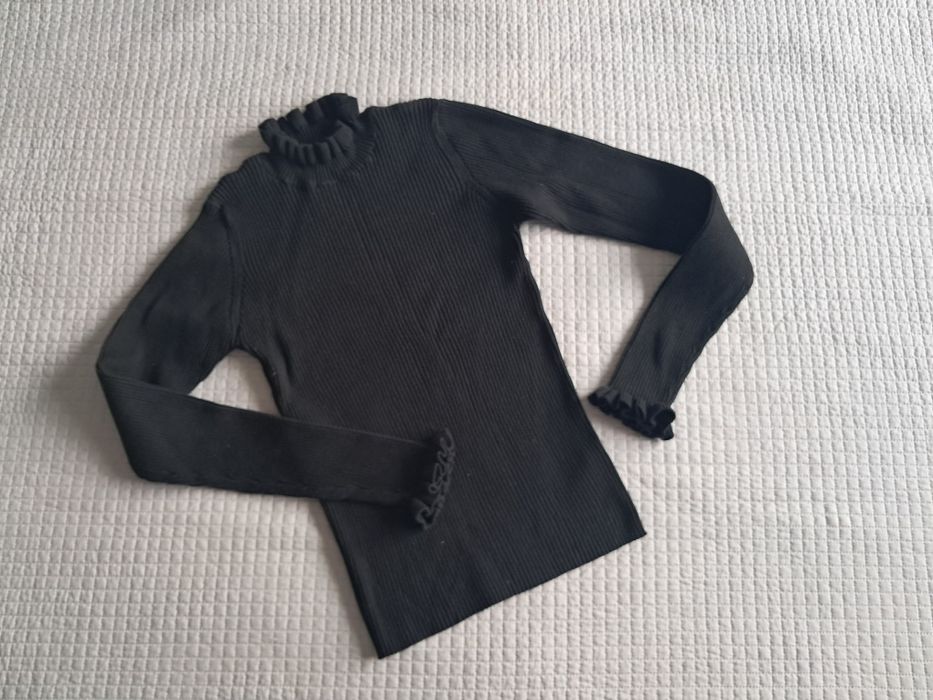 Next czarny golf r.152cm