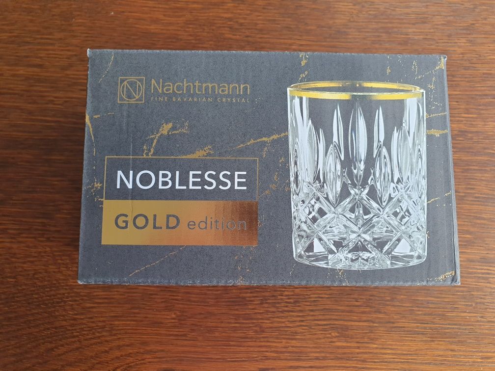 Szklanki 2x Nachtmann Noblesse Gold edition