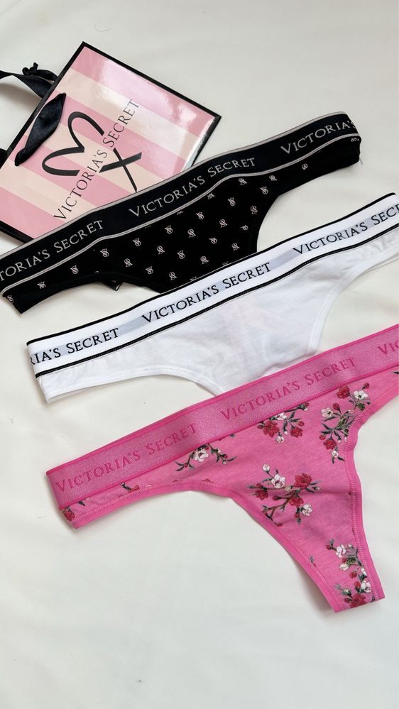 Трусики котонові Victoria’s Secret оригінал
