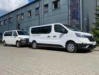 Wynajem 9-osobowych busów VW Caravelle & Renault Trafic
