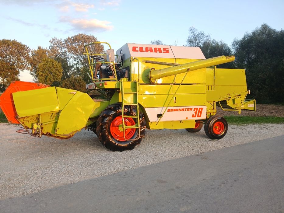 Kombajn claas Dominator 38 z Niemiec
