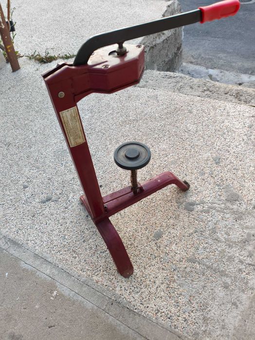 Arrolhador Mini-Industrial Quadrado Vermelho