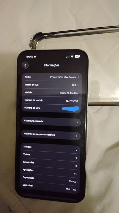 Iphone 15 pro max 256gb