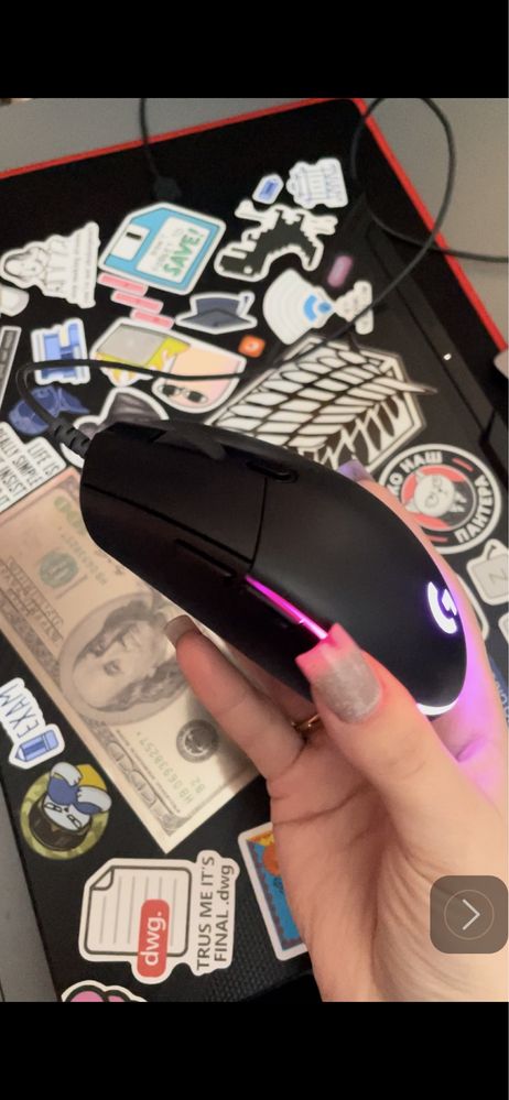 Геймерська миша logitech