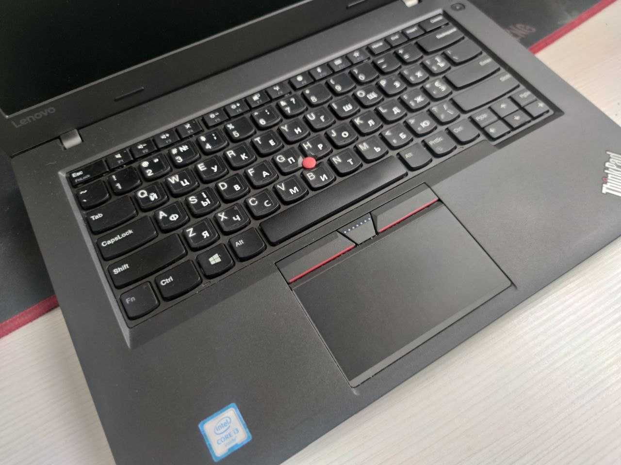 Ноутбук Lenovo ThinkPad L470 14 i3-6100U 256GB SSD, 8GB ОЗУ СРОЧНО