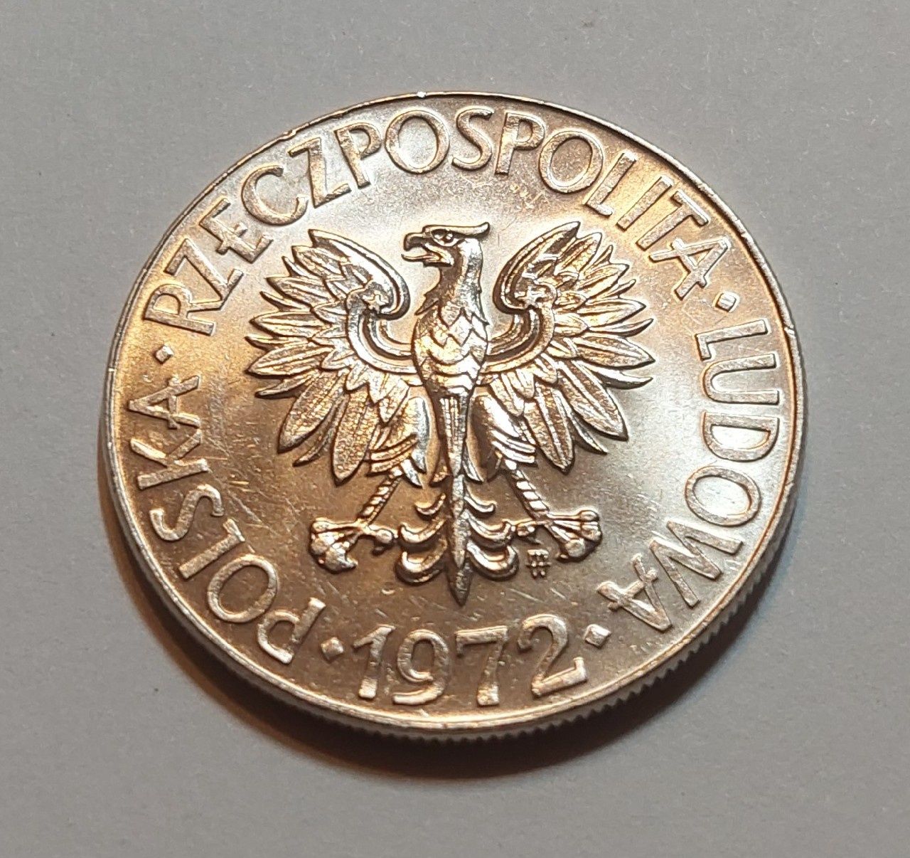 10 złotych 1972 - Tadeusz Kościuszko (st.1-)  [#518]