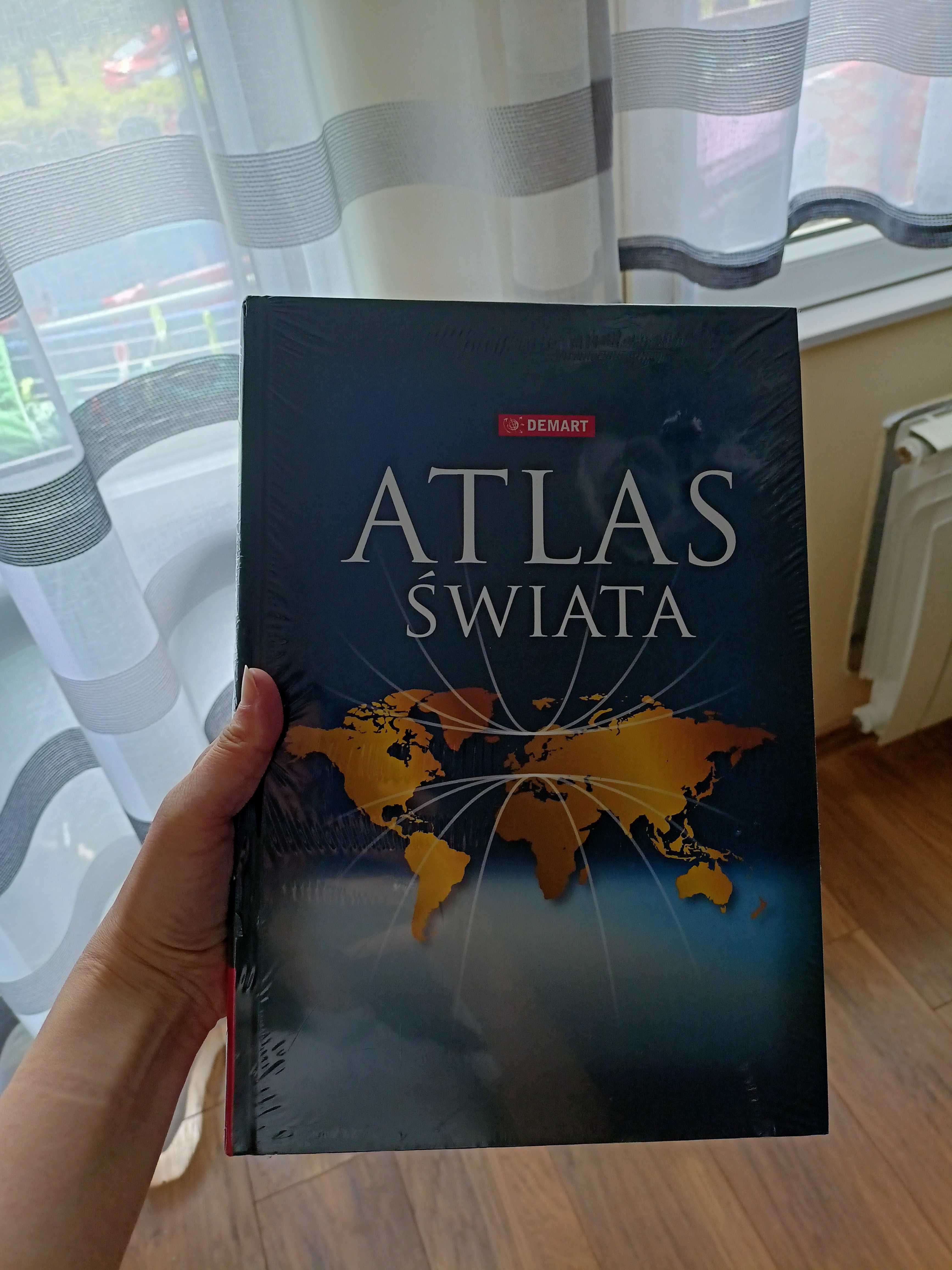 Atlas świata Demart , nowy