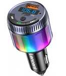 LENCENT Bluetooth 5.3 samochodowy transmiter FM typ C PD 30W BS024
