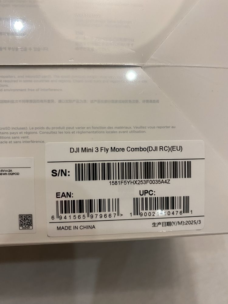 Dron Dji mini 3 fly more combo
