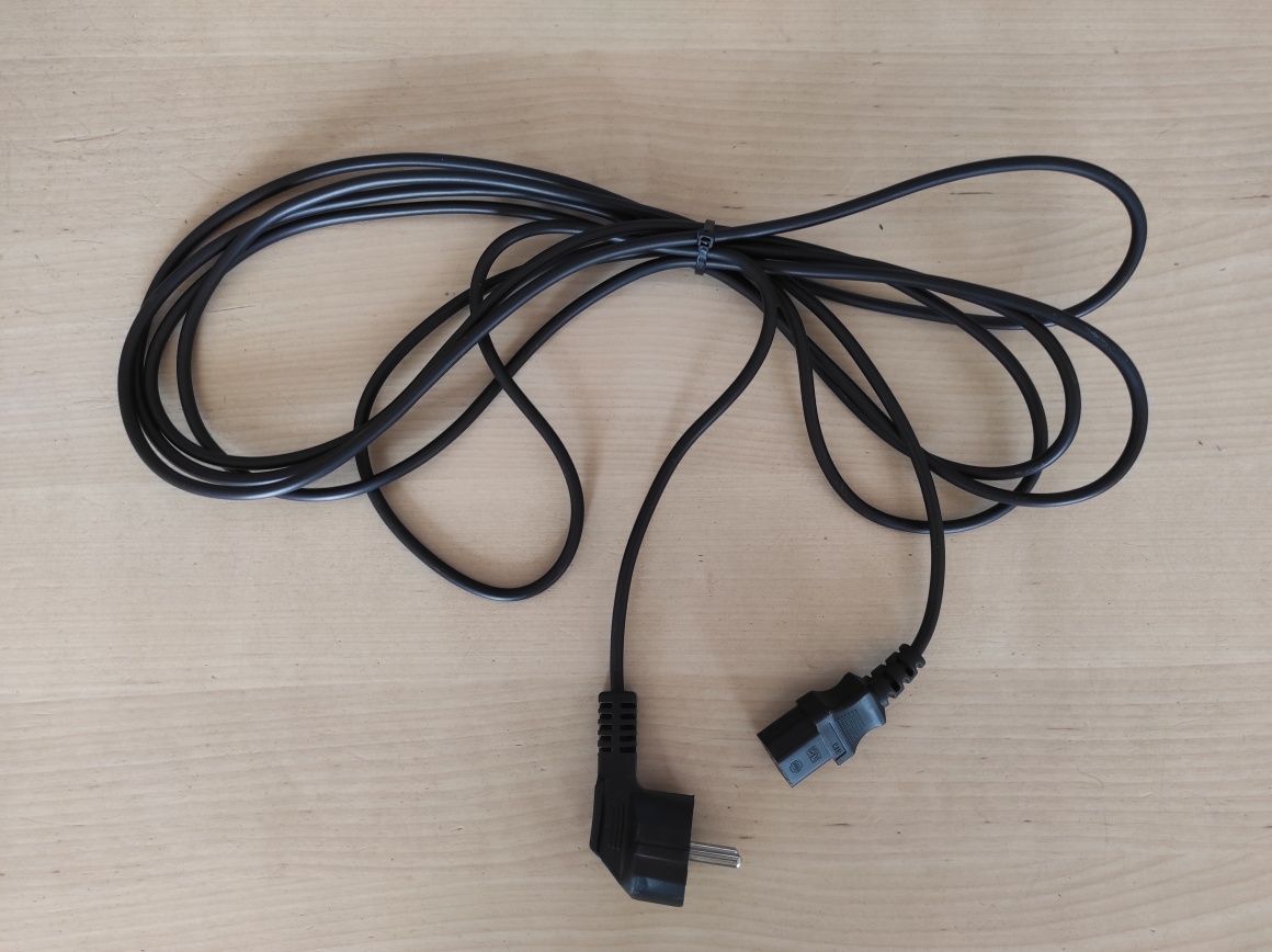 Kabel zasilający do telewizora komputera - 5 m
