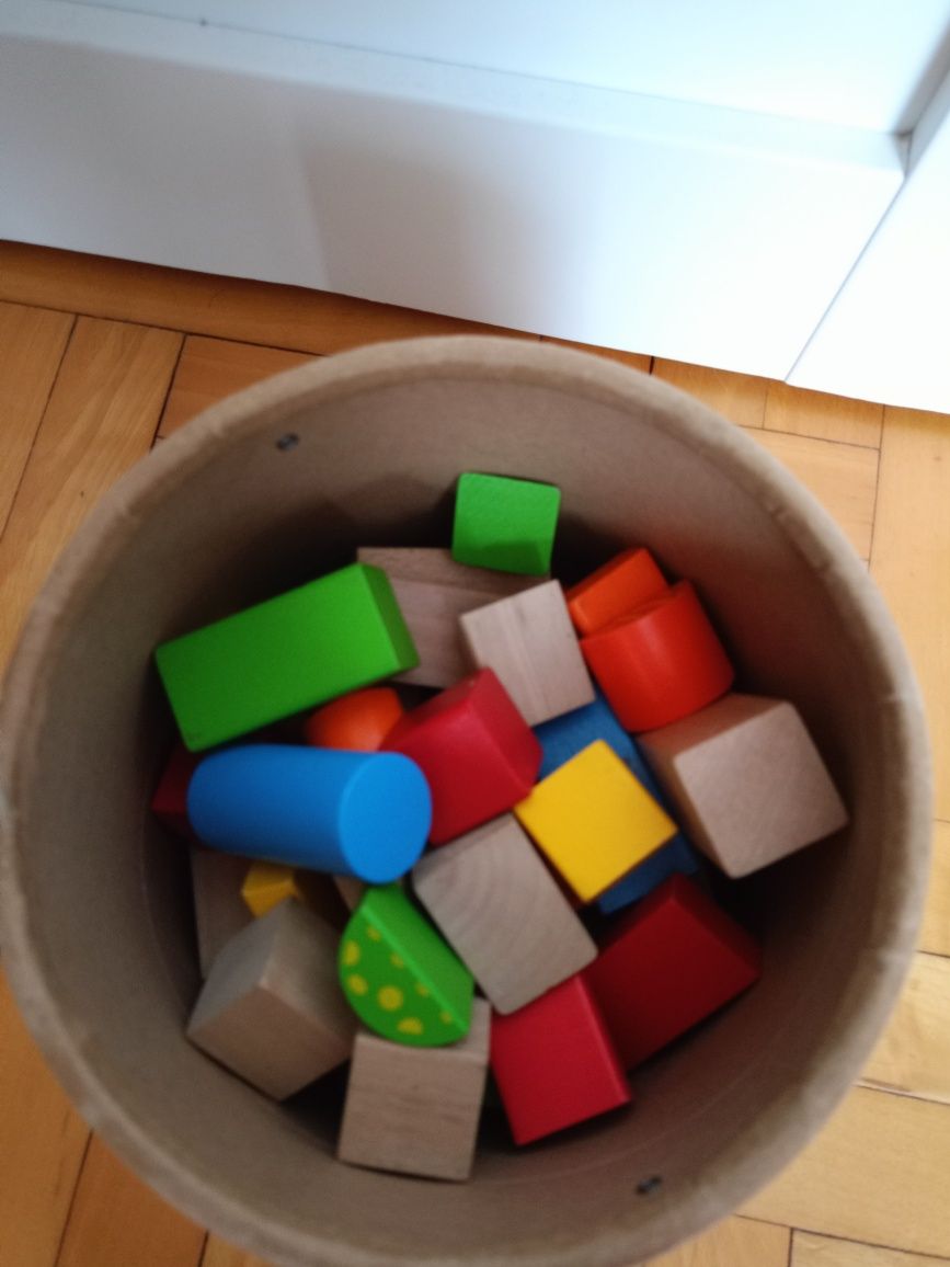 Drewniane klocki Playtive Lidl 1-5 lat