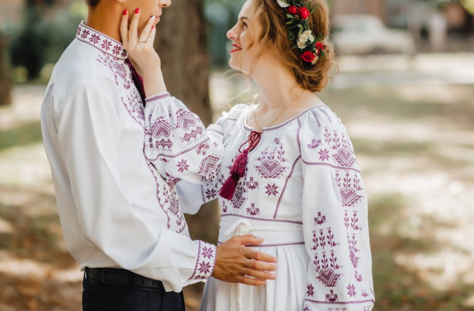 Парні вишиванки( весільні)