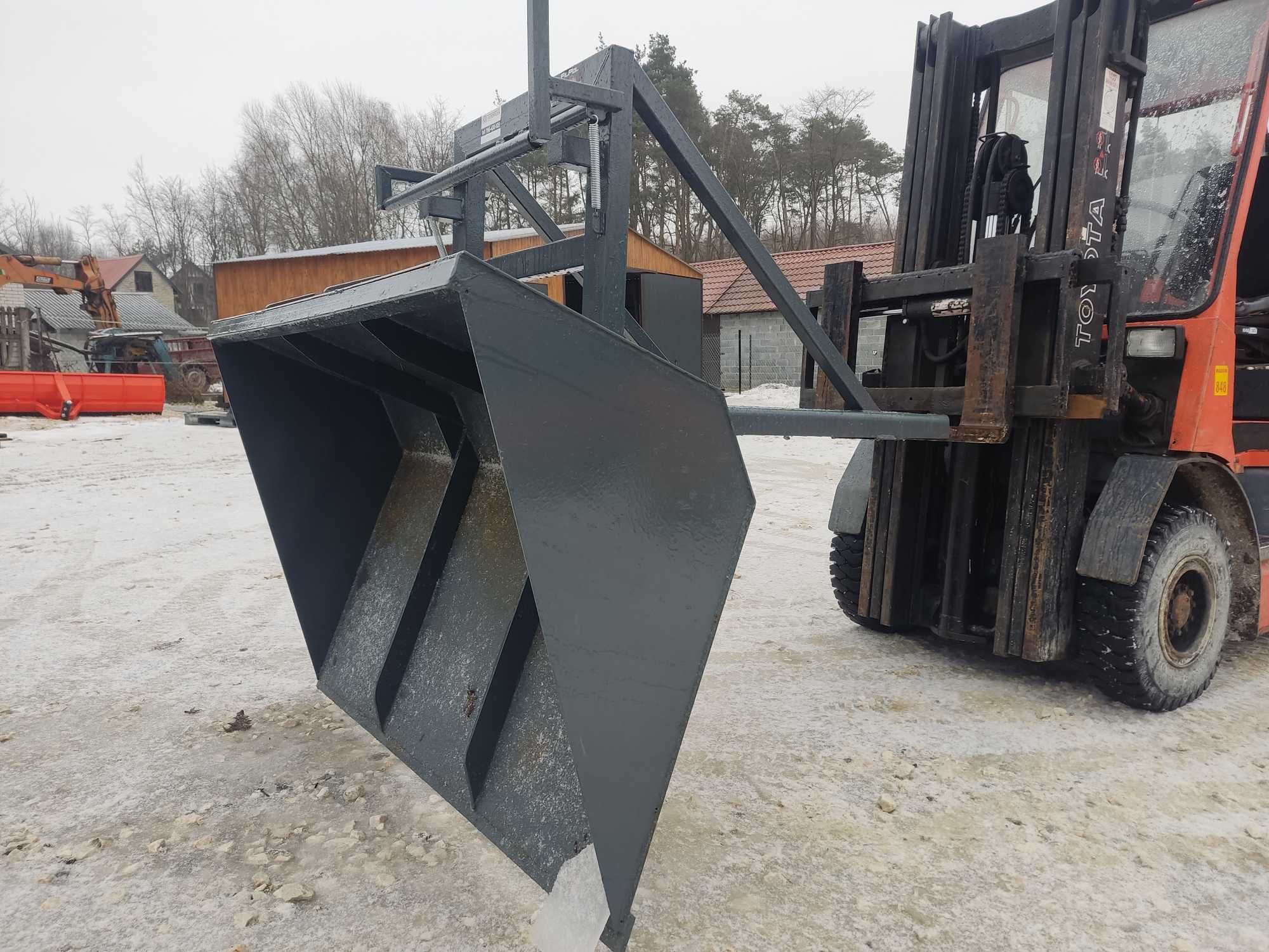 Łyzka wozka widłowego kiwadło  kiper mechaniczny