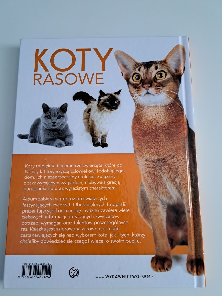 Ksiązka - Rasowe koty.