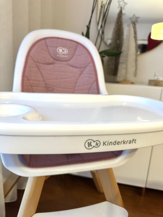 Kinderkraft Tixi Cadeira de papa / refeição Rosa
