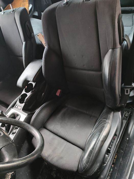 Bmw e46 coupe siedzenia skorzane wnętrze sportsitze m pakiet części