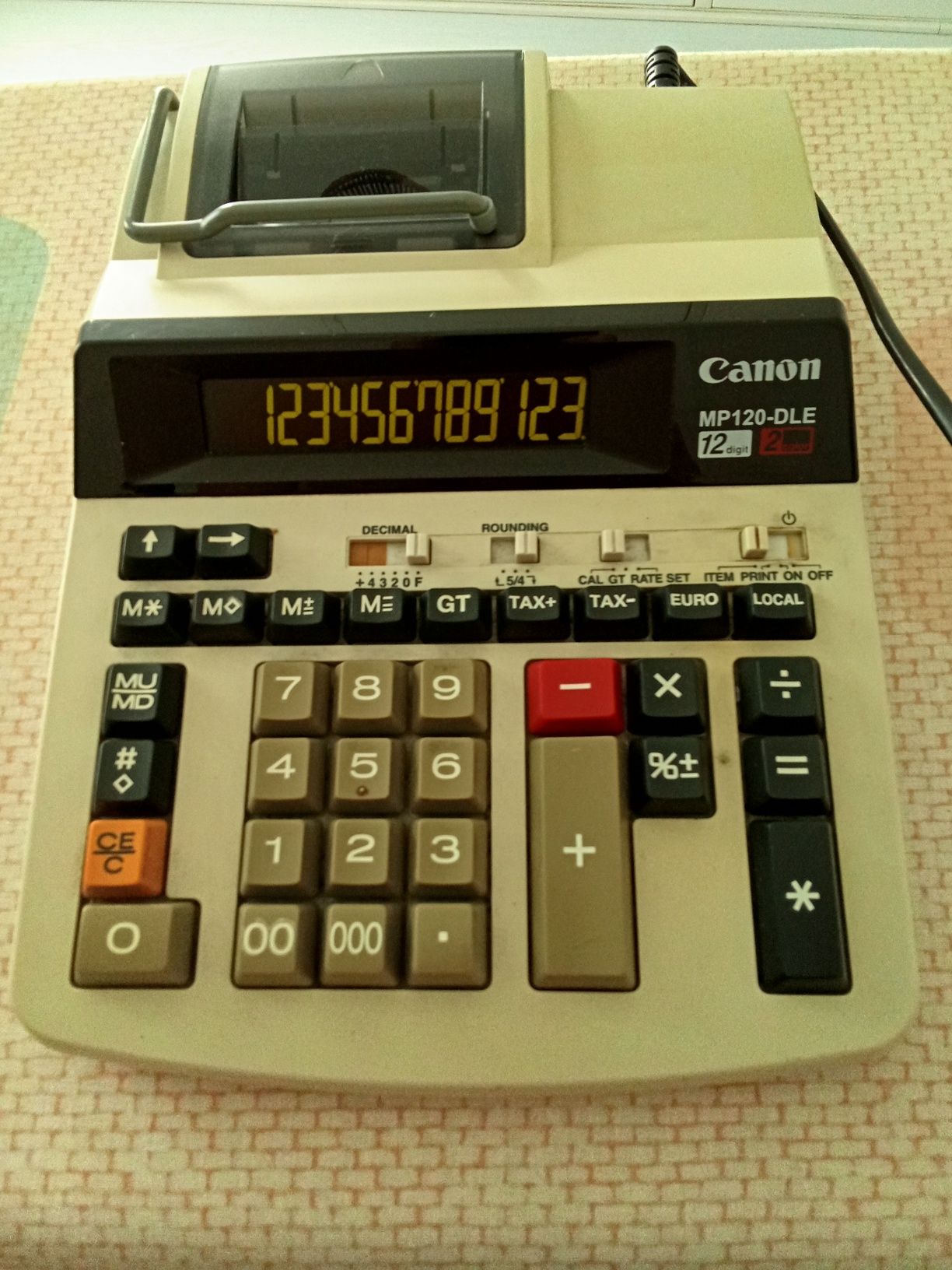 Calculadora Cannon MP120