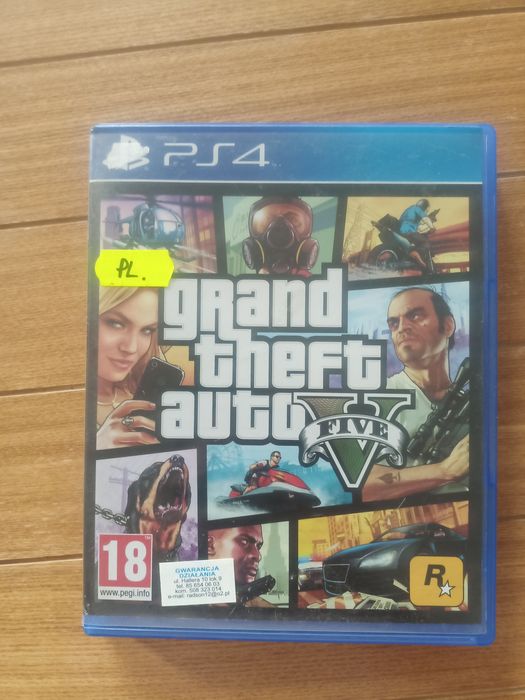 Gta 5 ps4 polska wersja+ mapa