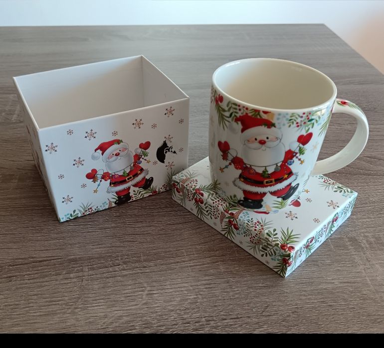 Caneca para bebidas com motivos de Natal