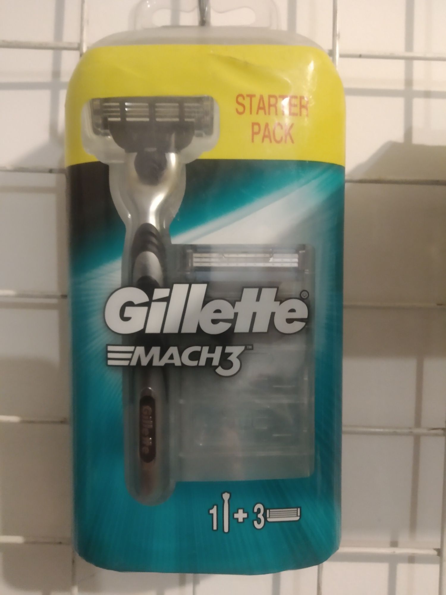 Gillette mach3 starter pack l+3