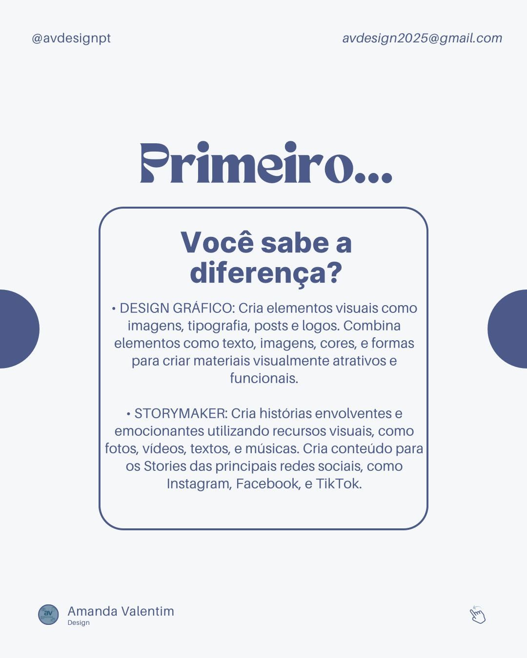 Ofereço Serviços STORYMAKER/Designer Gratuito