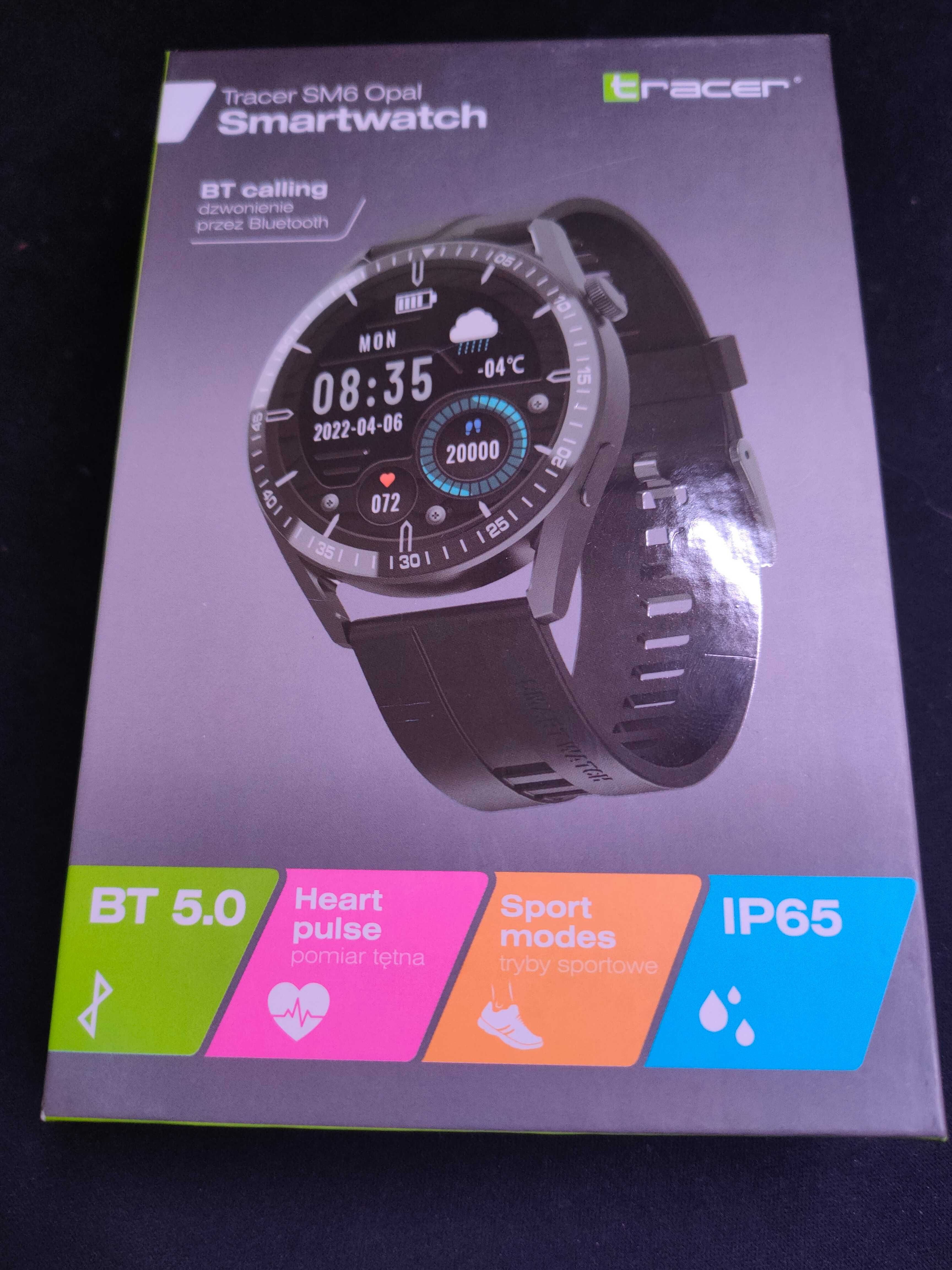 Smartwatch Tracer SM6 opal