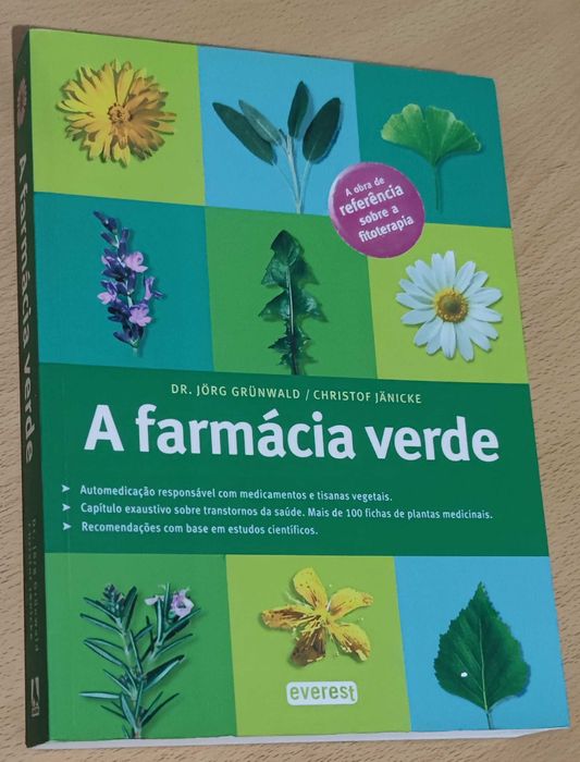Livro A Farmácia Verde de Christof Janicke e Jorg Grunwald