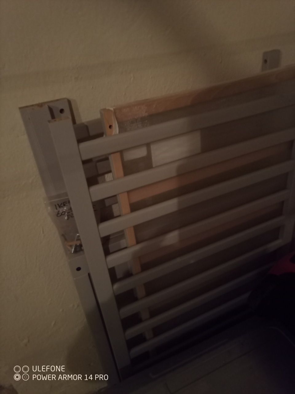 Łóżeczko SUNDVIK szare Ikea, + ew. materac z gryką (zapasowy)
Łóżko dz