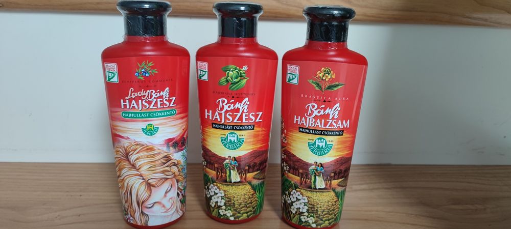 Zestaw 3 sztuki wcierka, odżywka  Herbaria Lady Banfi Hajszesz