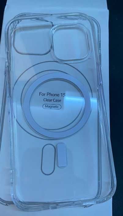 Capa Transparente Iphone 15 MagSafe