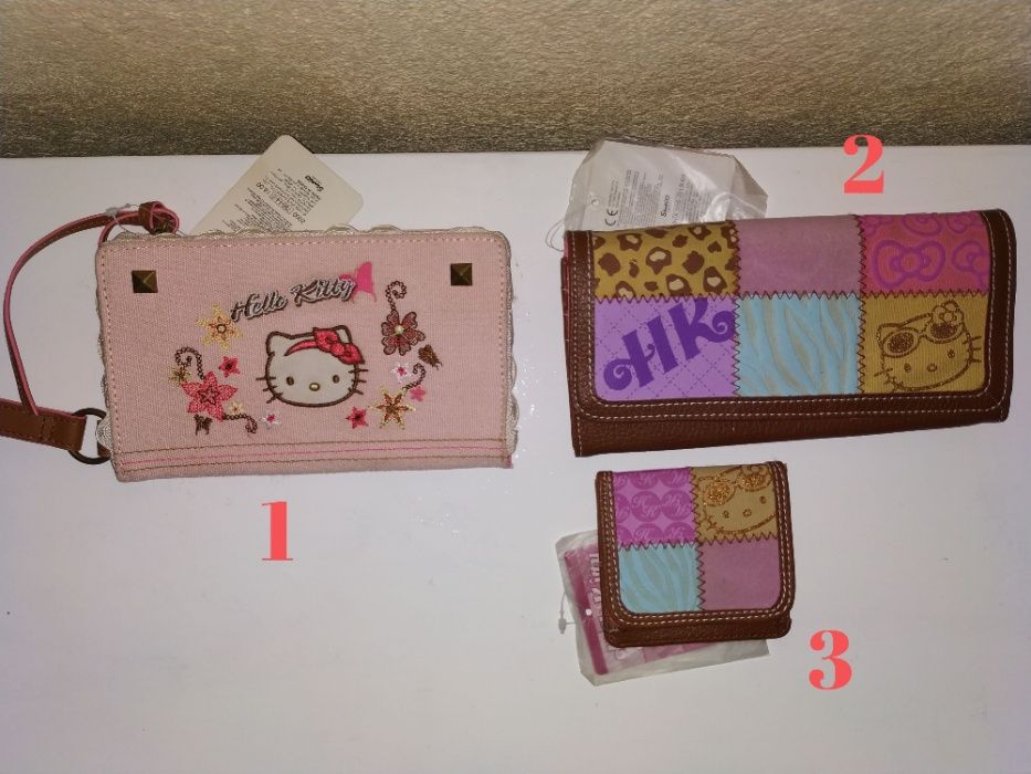 Malas/carteiras Hello Kitty [NOVO]