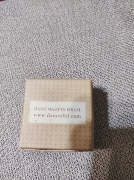 Danon — позолочені сережки з натуральною друзою агату, оригінал