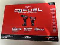 Milwaukee m12fuel zestaw wiertarek