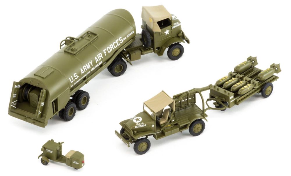 Airfix 06304 WWII USAAF 8th Air Force Bomber Resupply Set model