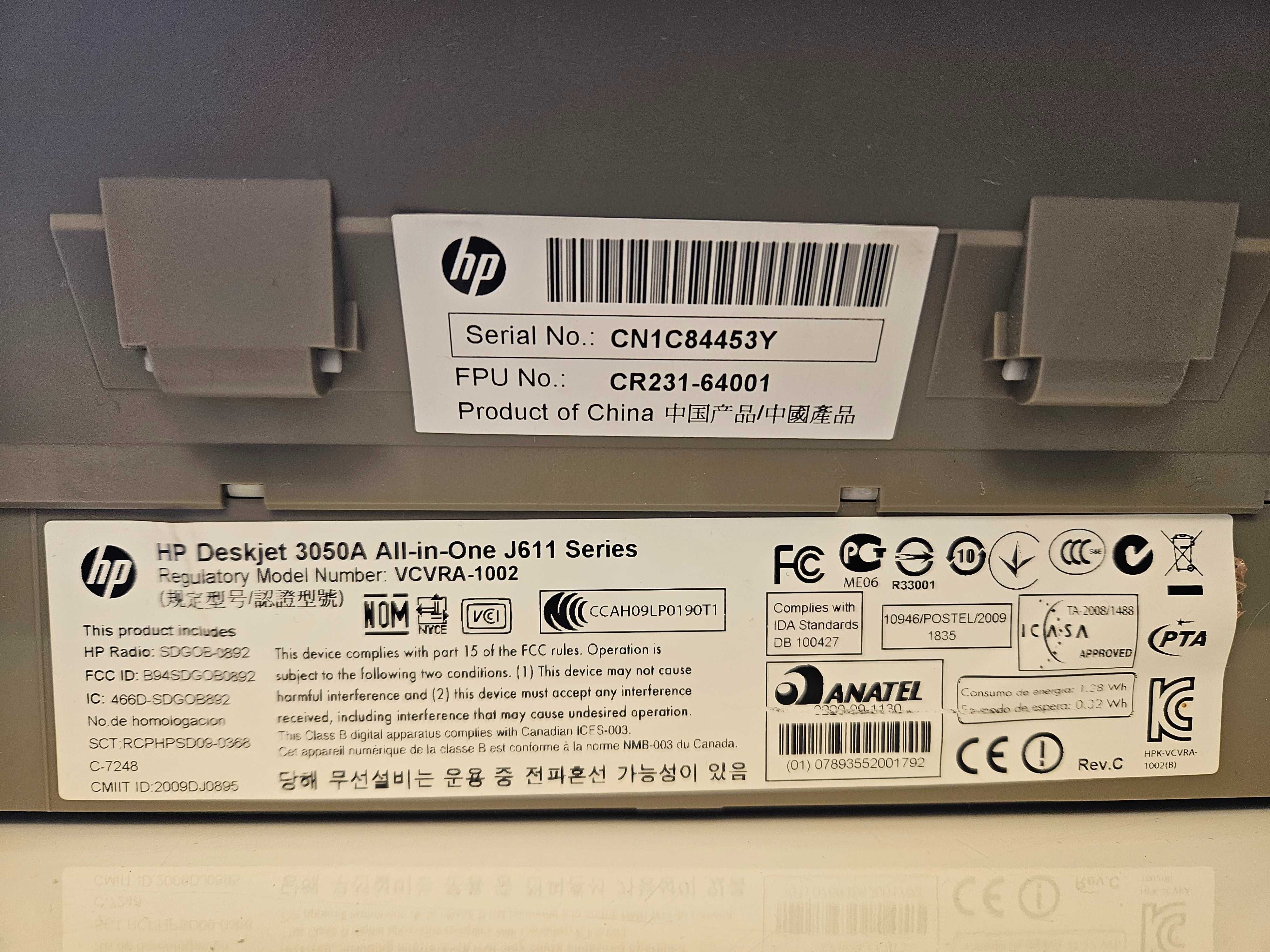 hp deskjet 3050a j611 all-in-one - tinta