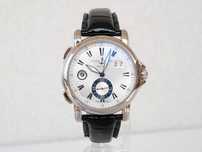 Ulysse Nardin Dual Time GMT Big Date Silver Dial